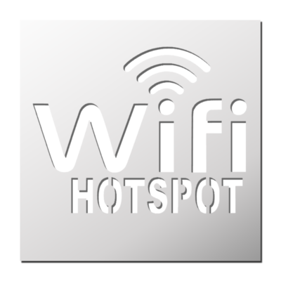 Pochoir Wifi HotSpot