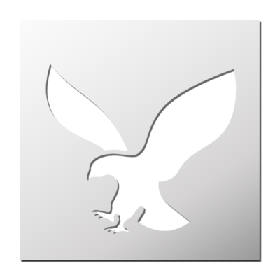 Pochoir Aigle