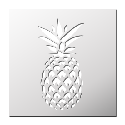 Pochoir Ananas