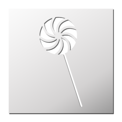 Pochoir Bonbon