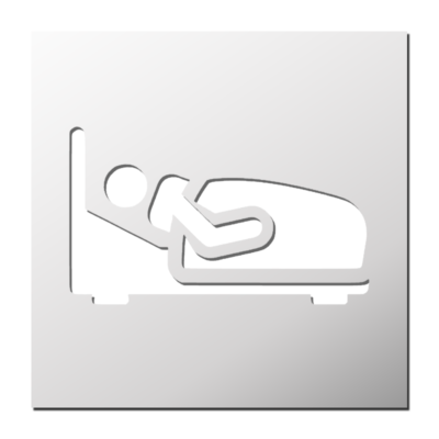 Pochoir Chambre d&rsquo;Hôtel