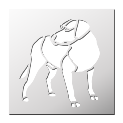 Pochoir Chien