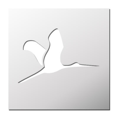Pochoir Cigogne