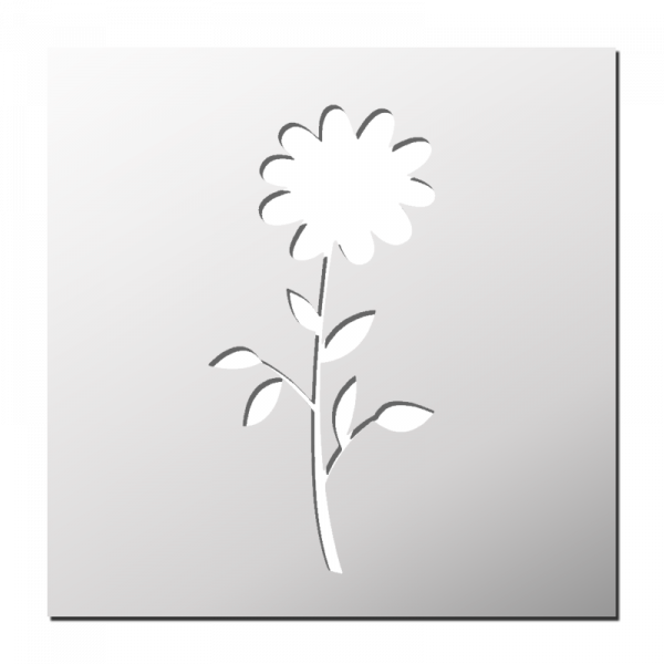 Pochoir Fleur