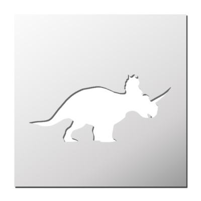 Pochoir Dinosaure