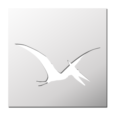 Pochoir Dinosaure Ptéranodon