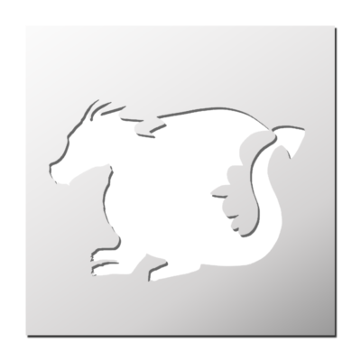 Pochoir Dragon