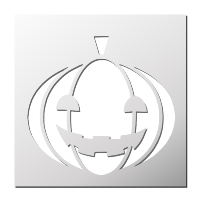 Pochoir Halloween Citrouille