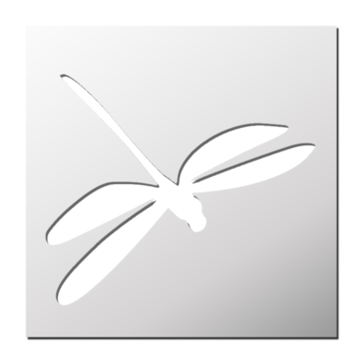 Pochoir Libellule