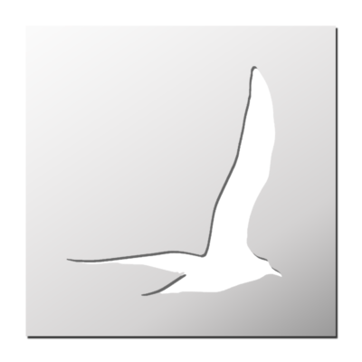 Pochoir Mouette