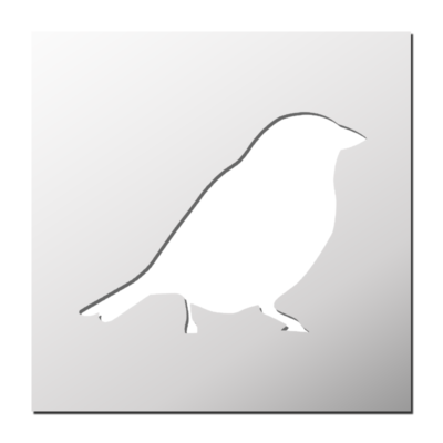 Pochoir Oiseau