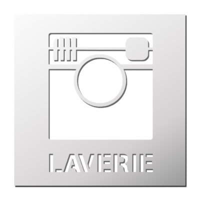 Pochoir Laverie