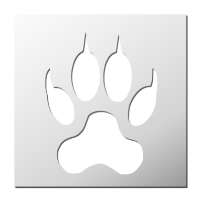 Pochoir Patte de Tigre