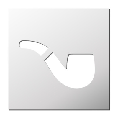Pochoir Pipe
