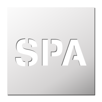Pochoir SPA