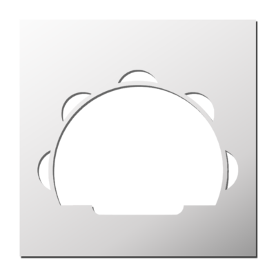 Pochoir Tambourin