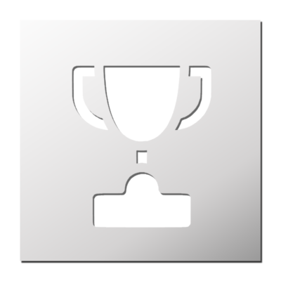 Pochoir Trophée