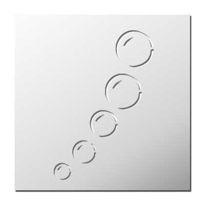 Pochoir Bulles