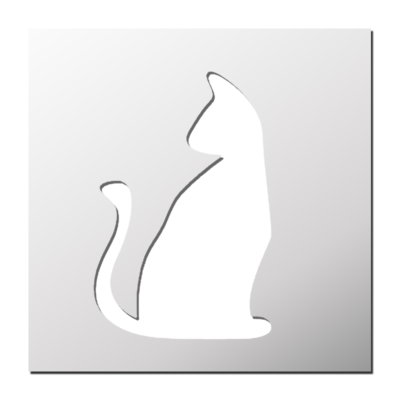 Pochoir Chat