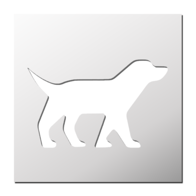 Pochoir Chien