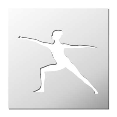 Pochoir Danseuse