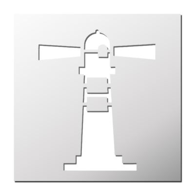Pochoir Phare