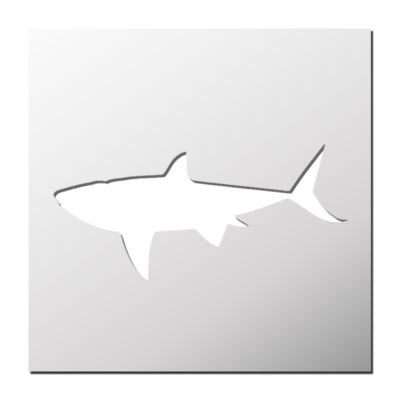Pochoir Requin
