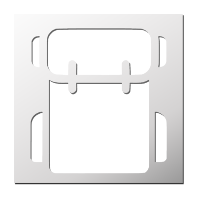 Pochoir Sac à dos