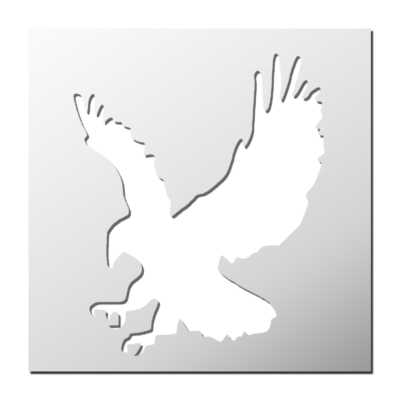 Pochoir Aigle