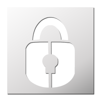 Pochoir Cadenas