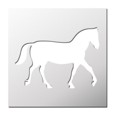 Pochoir Cheval