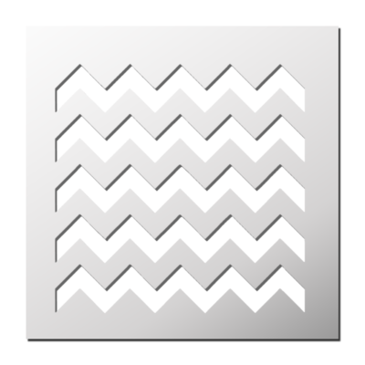 Pochoir Chevron