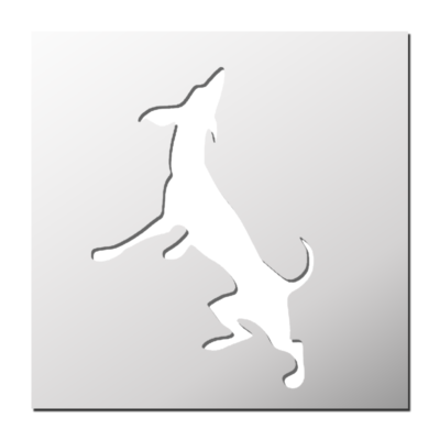 Pochoir Chien
