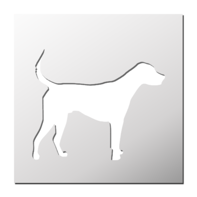 Pochoir Chien