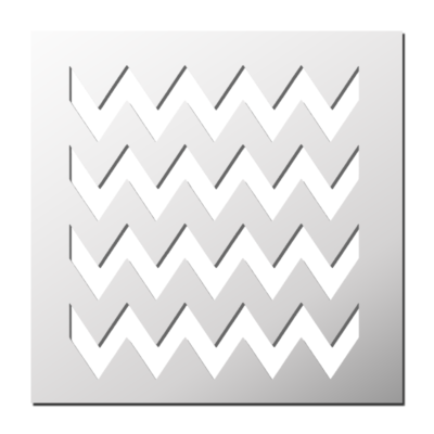 Pochoir Chevron