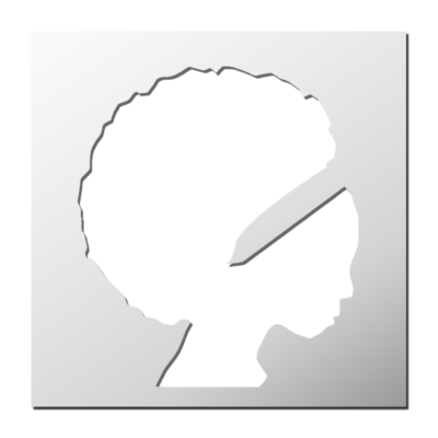 Pochoir Femme Africaine