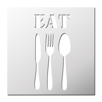 Pochoir EAT