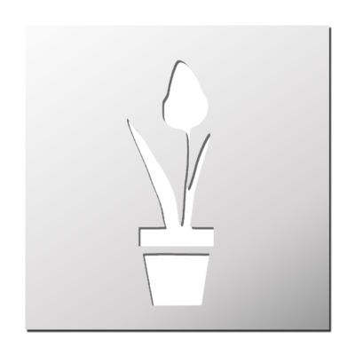 Pochoir Fleur