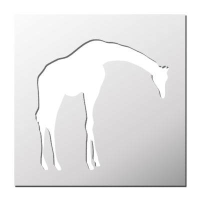 Pochoir Girafe