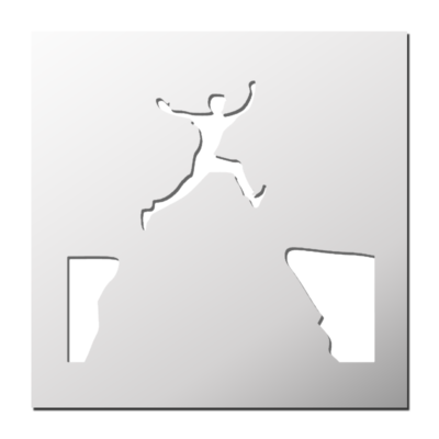 Pochoir JUMP