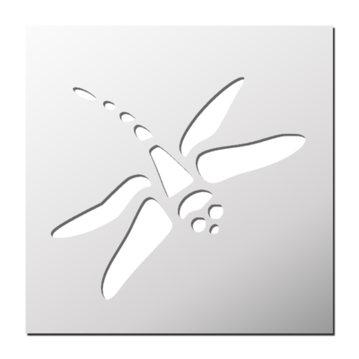 Pochoir Libellule