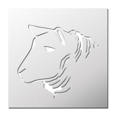 Pochoir Mouton