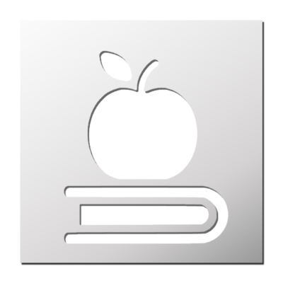 Pochoir Pomme