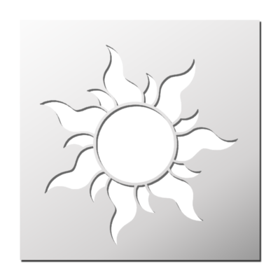 Pochoir Soleil