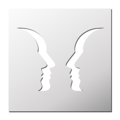 Pochoir Visages