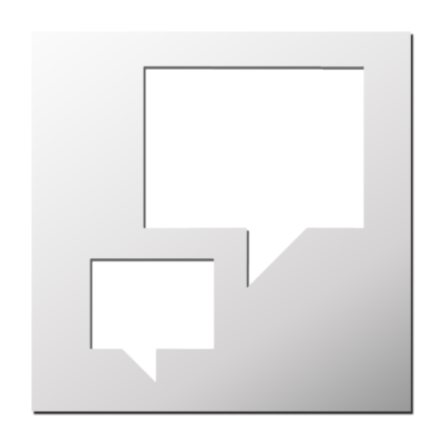 Pochoir Bulles carrées