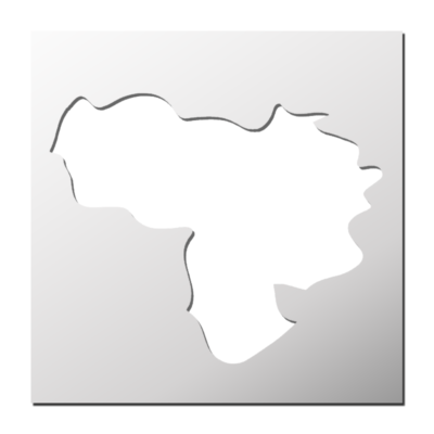 Pochoir Carte Venezuela
