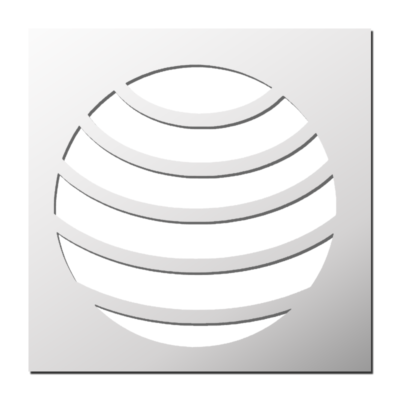 Pochoir Globe Terrestre