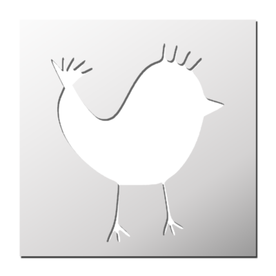Pochoir Oiseau