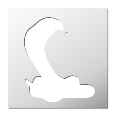 Pochoir Serpent